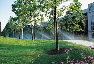 sprinkler system installation